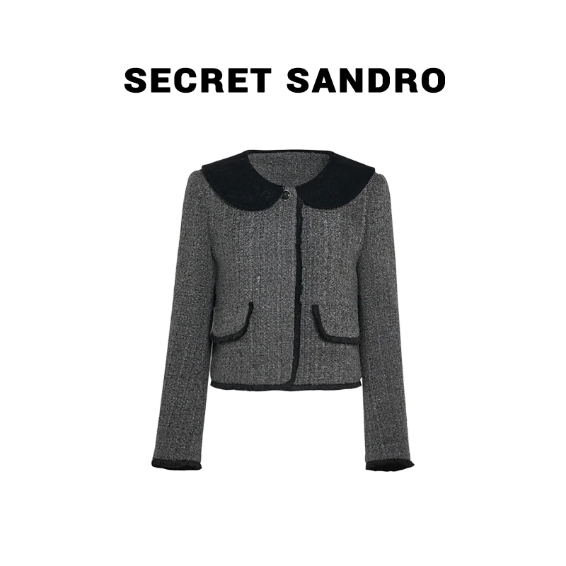 【Secret Sandro】鸥纪儿 外套 J83206065R