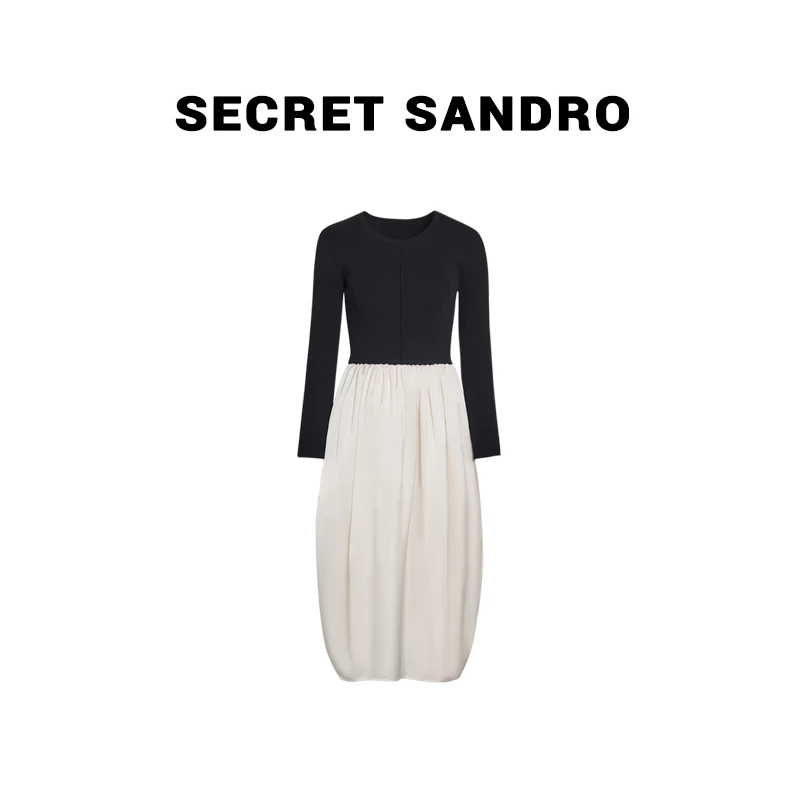 【辛德瑞拉】Secret Sandro Liuu 连衣裙 L24206014R