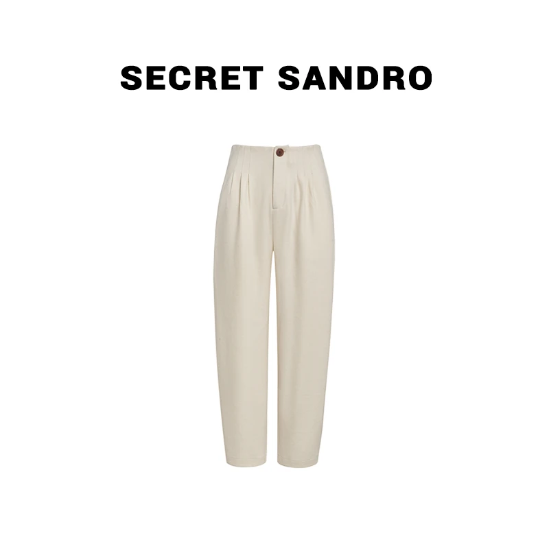 【老爹裤】Secret Sandro 鸥纪儿 休闲裤 K63220653R