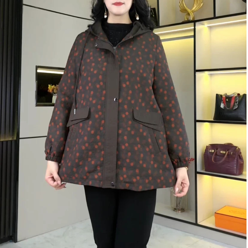 胖珍珍大码女装宽松显瘦修身显气质2024秋季新款洋气外套250036