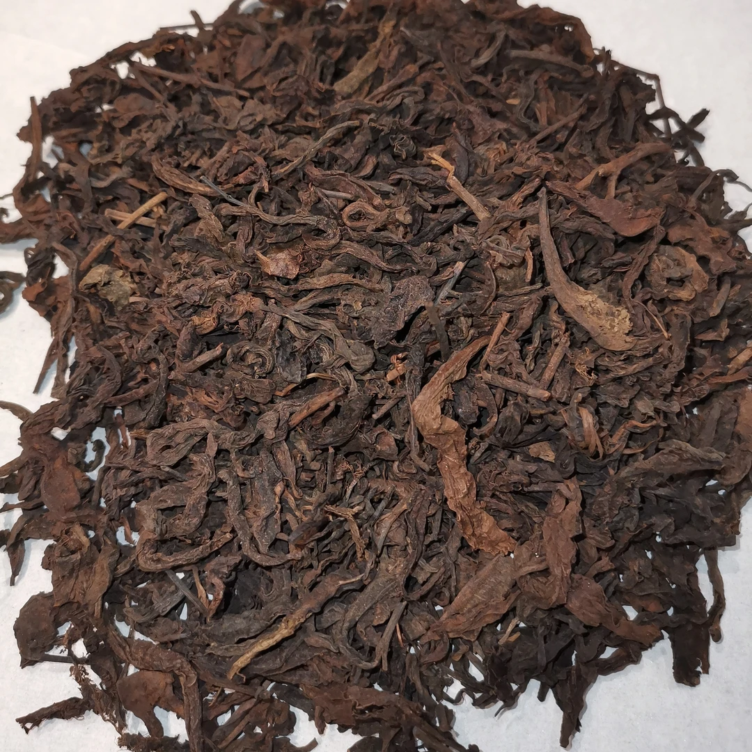 【老付严选】2001年辕铭轩黄片散熟普洱茶熟茶
