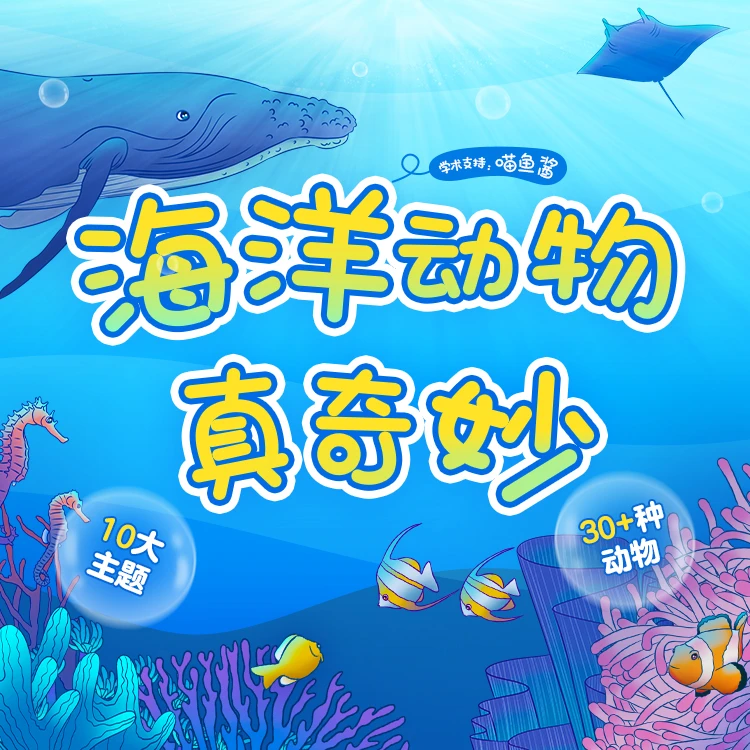 【新东方自研】海洋动物科普课