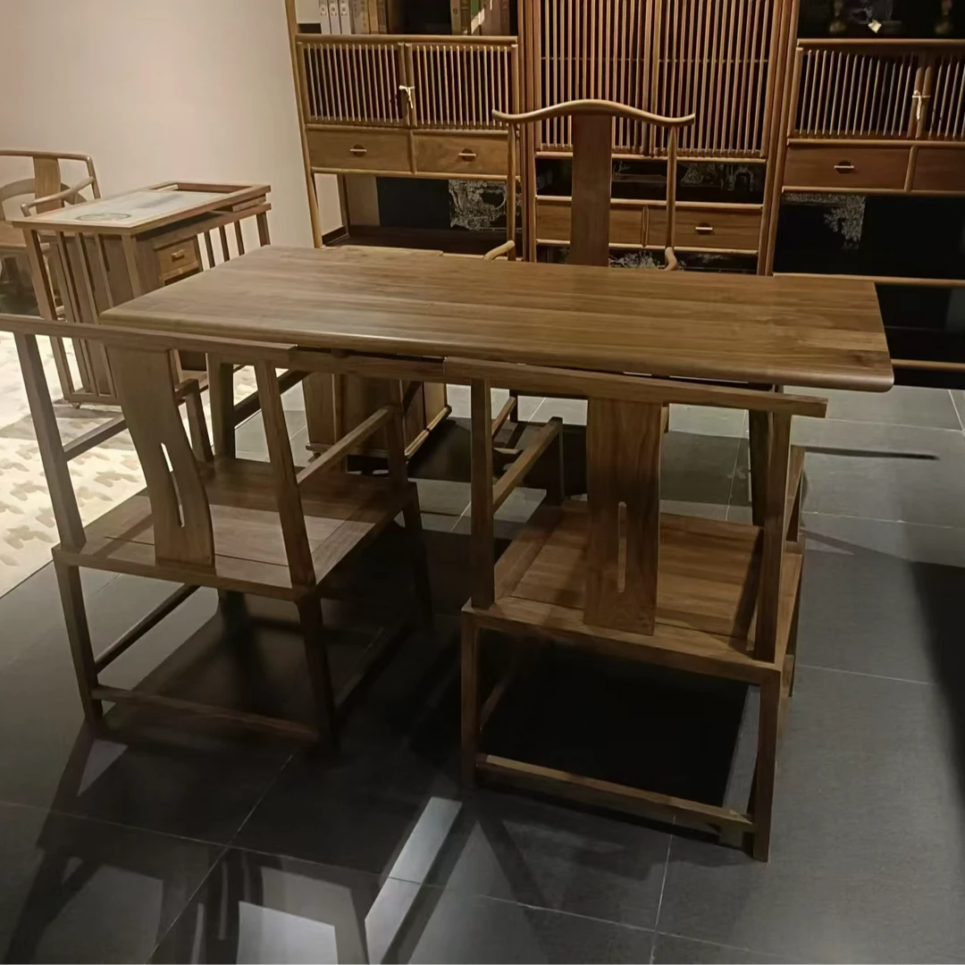 四件套 桌 1主 2副 北美黑胡桃