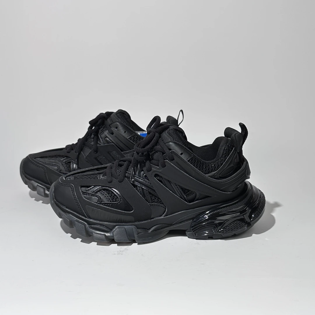 35码/99新/Balenciaga/巴黎世家 Track 黑色时尚老爹鞋/ML0401
