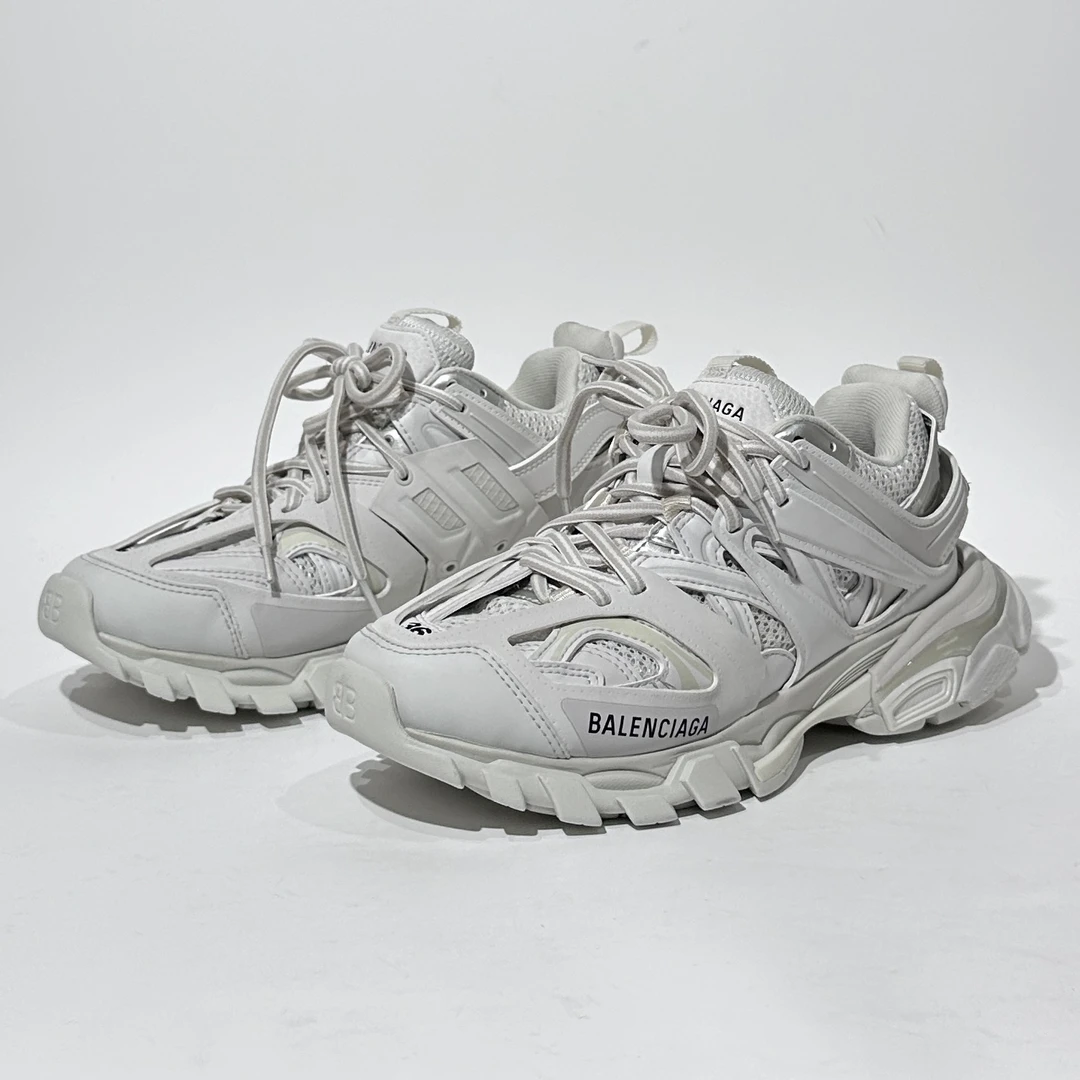 36码/98新/Balenciaga/巴黎世家 Track 白色时尚老爹鞋/ML01388