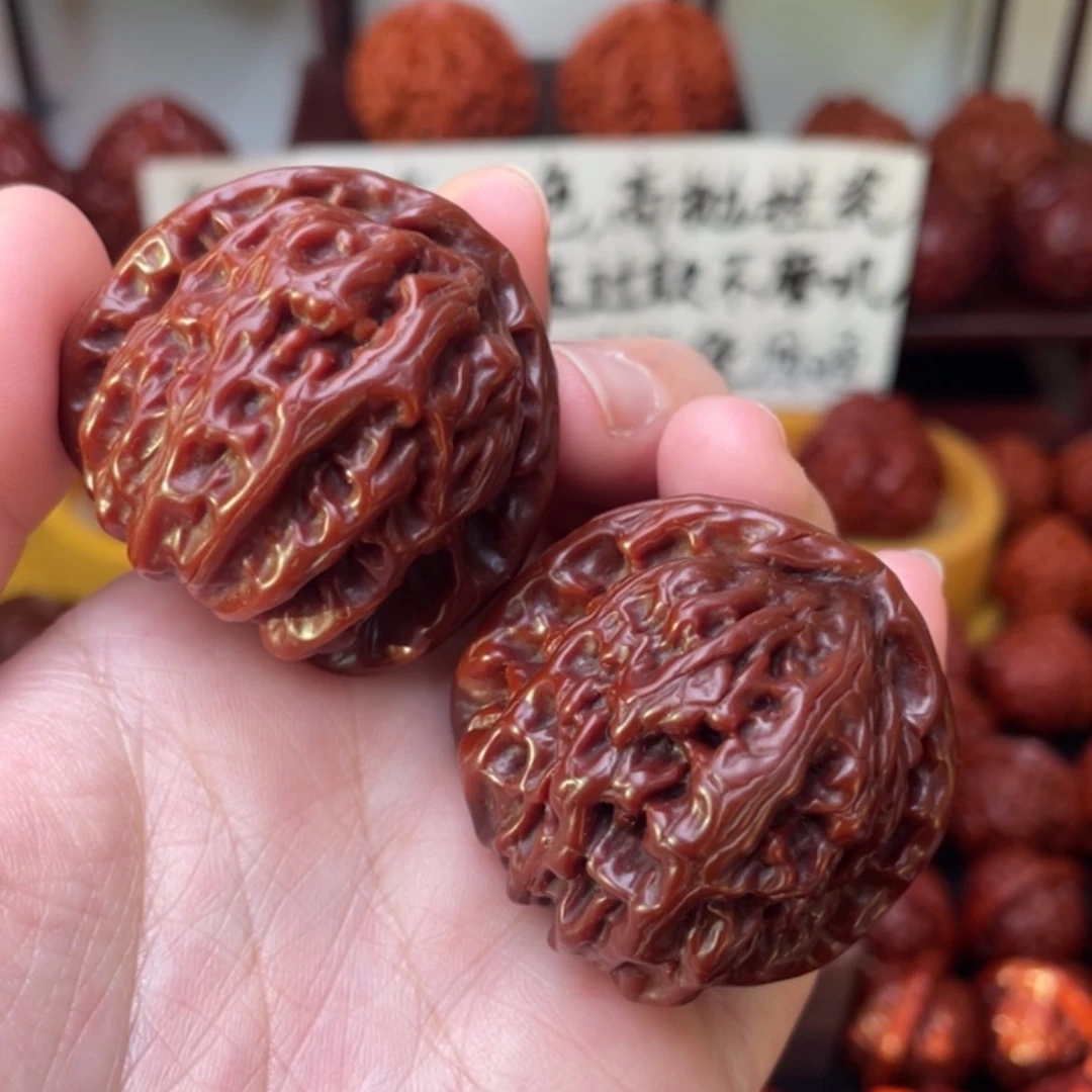 【闪购商品】文玩核桃吊坠，****。白狮子40