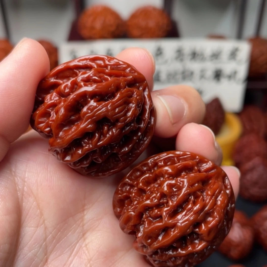 【闪购商品】文玩核桃吊坠苹果园33