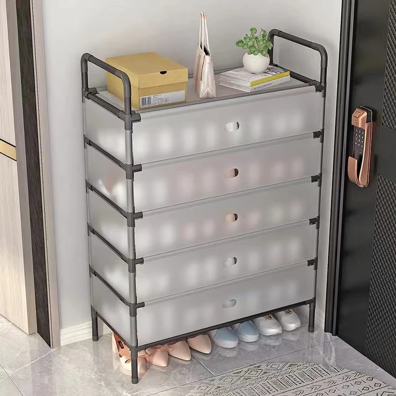 防尘鞋架鞋柜门口进门鞋子收纳架加固耐用鞋架子多层家用宿舍鞋柜