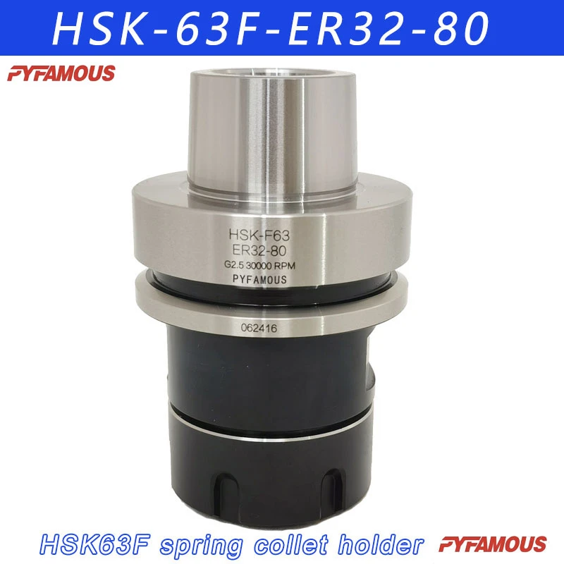 高速刀柄HSK63F-ER32-80HSK63F-ER40-80HSK spring collet holder