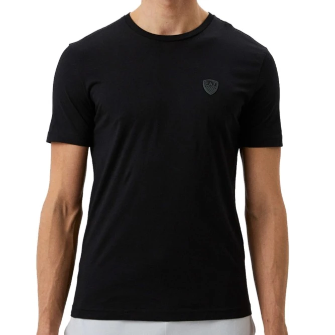 全新未使用  EMPORIO ARMANI阿玛尼夏季EA7盾标休闲圆领短袖T恤男