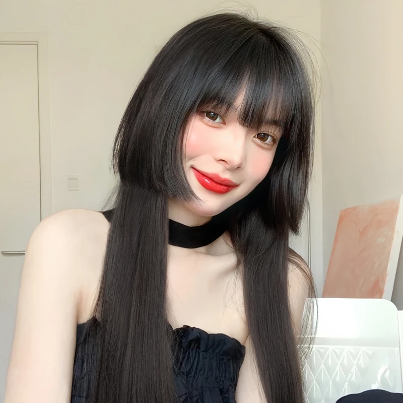 【水母头】假发女款长卷发自然仿真发全头套公主切假发套修饰减龄