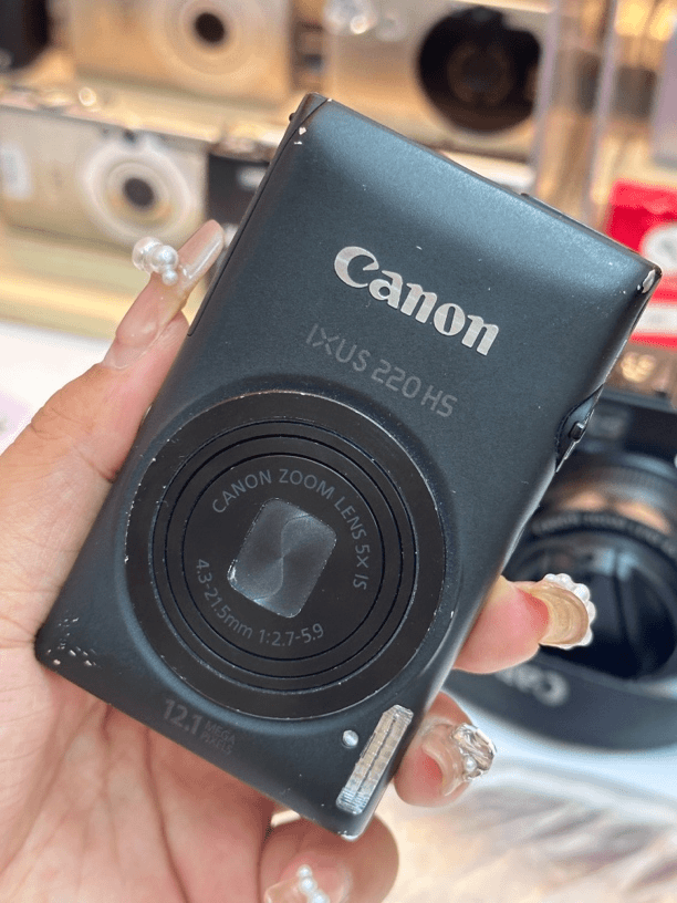 9新 Canon/佳能 Ixus220hs『可拍实况冷白皮机皇』氛围感绝仅1