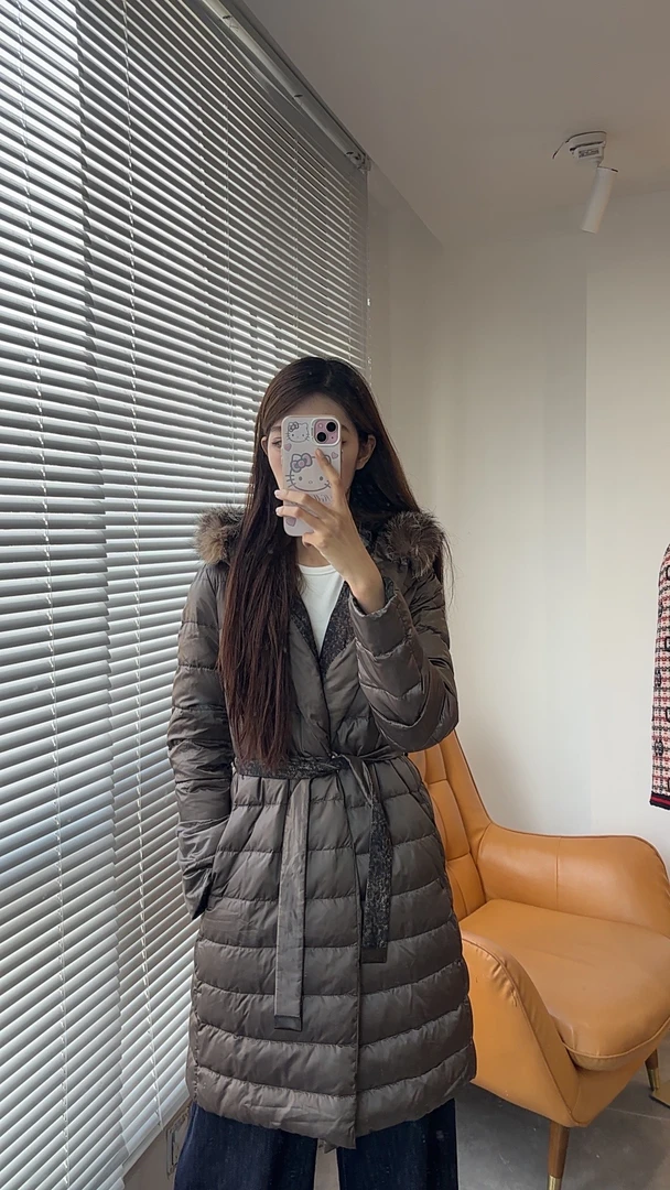 Max Mara双面可穿羽绒服/36码/B00758