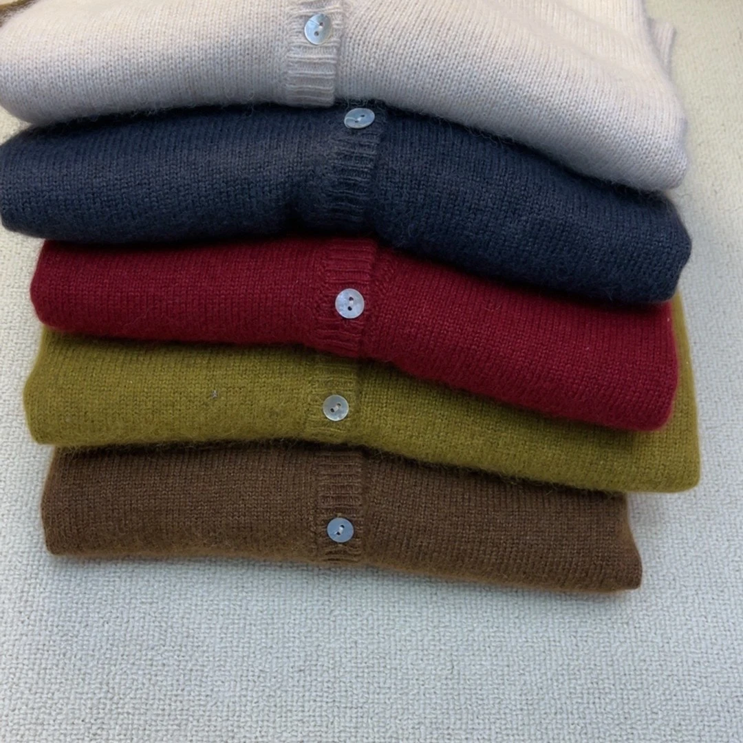 燕掌柜推荐时尚百搭针织毛衣长袖上衣保暖001春夏宽松