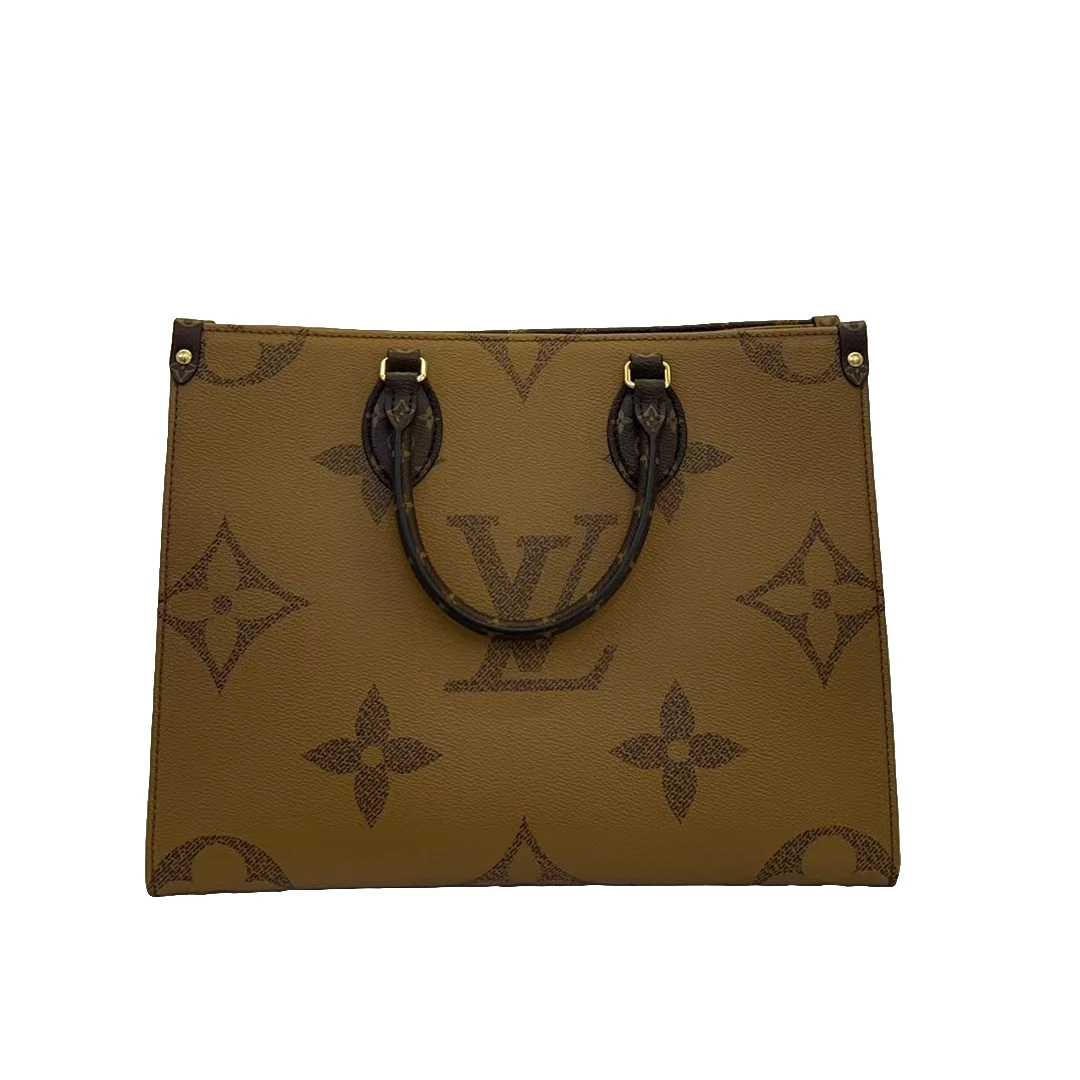 99新 LouisVuitton/路易威登 鹿鹿/onthego中号芯片/单肩包
