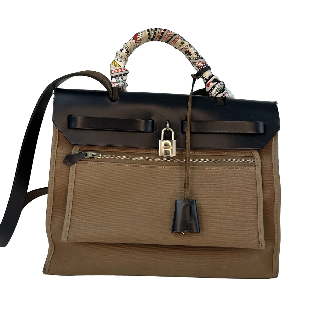 99新 Hermes/爱马仕 灵灵子/爱马仕 herbag/单肩包