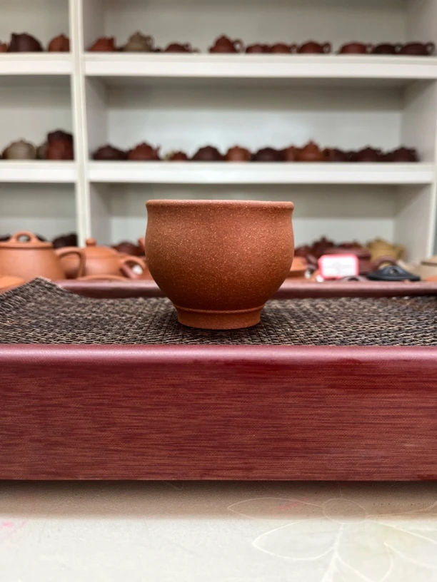 宜兴紫砂手工主人杯大容量才富杯150cc