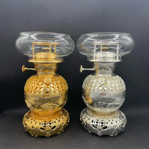 空气灯电镀茶炉 潮汕工夫茶纯铜茶灯 煮水煮茶器精品茶具