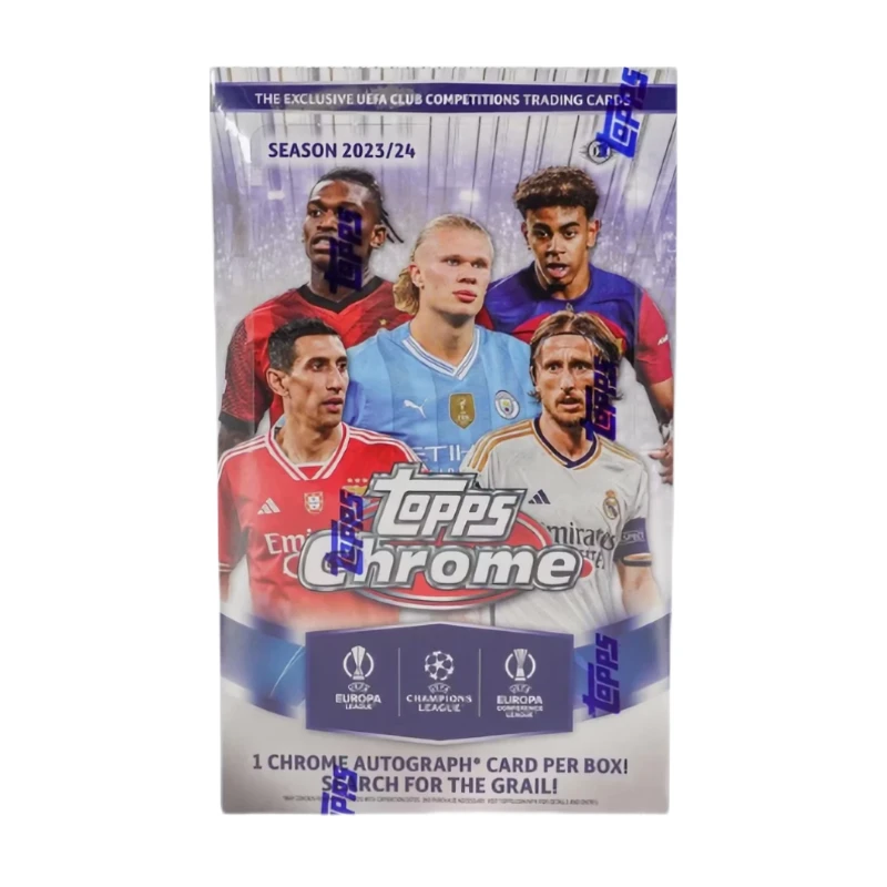 【Topps】2023-24 赛季 Tc Chrome Hobby 足球球星卡盲盒代拆【代拆】