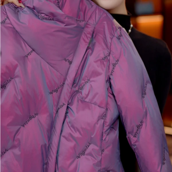 2024杭州专柜冬季热卖修身贵妇气质减龄保暖羽绒服ZF-R002