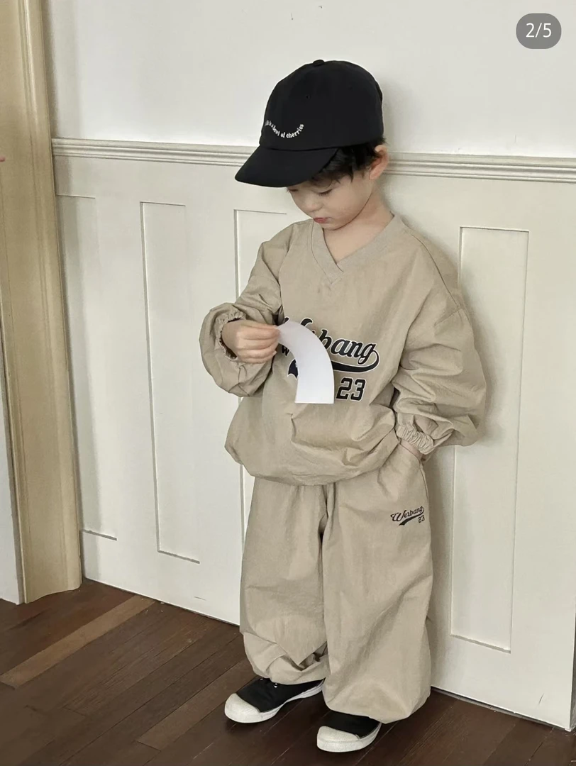 319儿童时尚休闲卫衣套装-8720