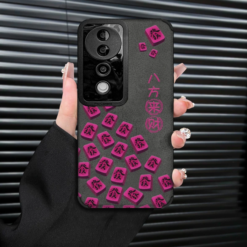 八方来财适用VIVOS19PRO手机壳创意高级个性复古皮质防摔全包镜头