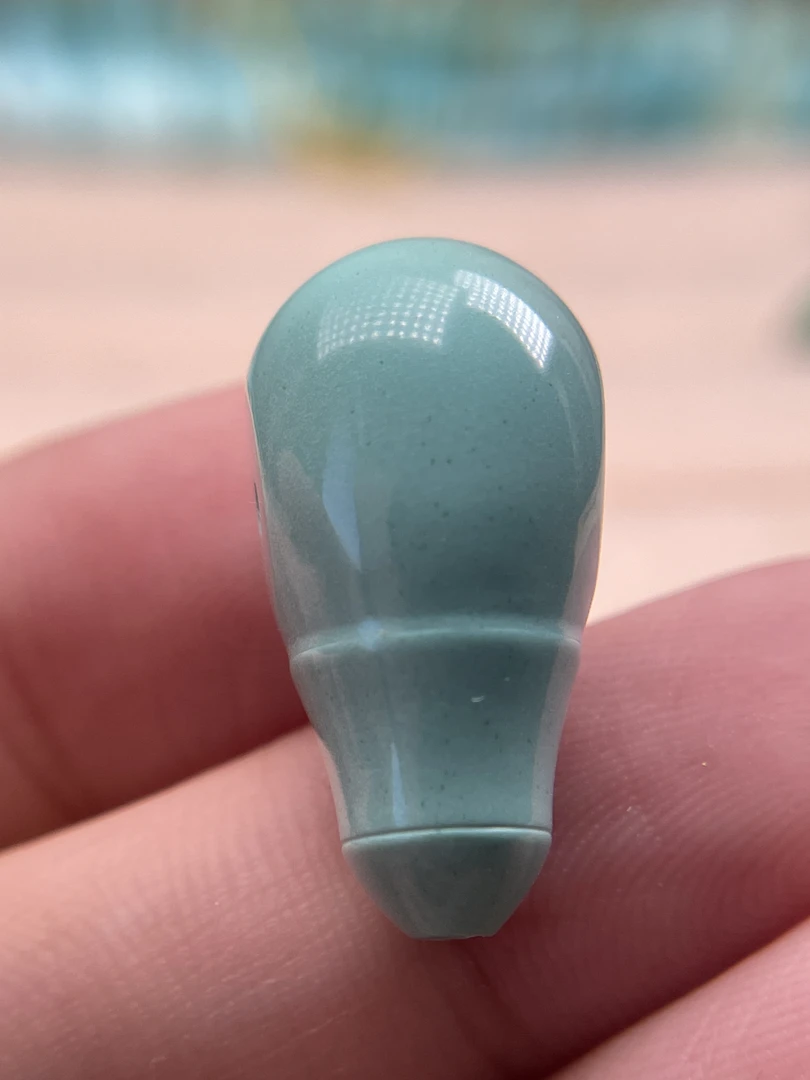 天然原矿绿松石三通