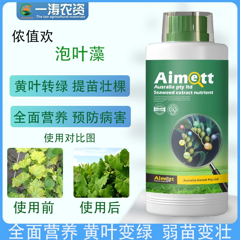 泡叶藻叶面肥多元素同补膨果生根壮苗蔬菜果树花卉多功能肥生长