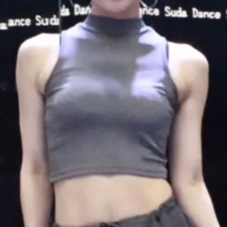 纯欲辣妹美式风格半高领无袖背心夏修身短款露脐显瘦内搭上衣女