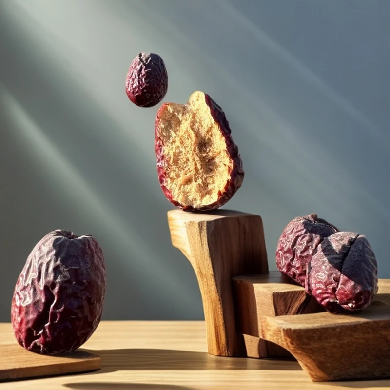 2024年新枣七月鲜枣自然吊干圆枣无清洗产地直发大小果混装包邮