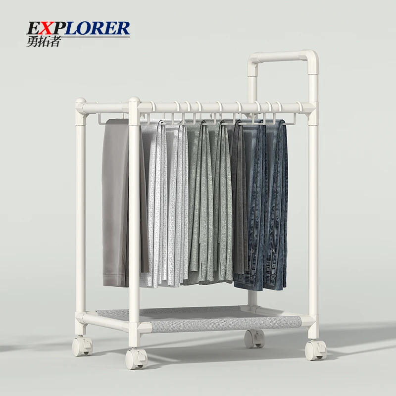 Explorer【创造者】挂裤子神器衣帽间简易裤子收纳架松弛感裤架无痕