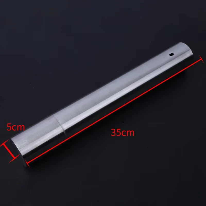 304食品级不锈钢签筒钢签竹签收纳桶加厚超大可装160根钢签竹签