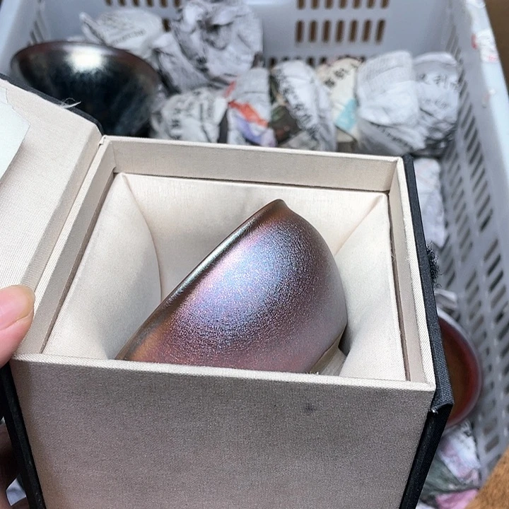 茶盏建窑建盏主人杯