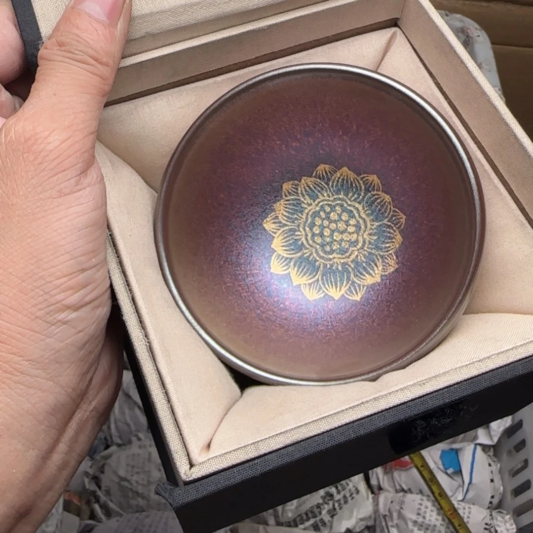 茶盏建盏主人杯单盏～礼盒