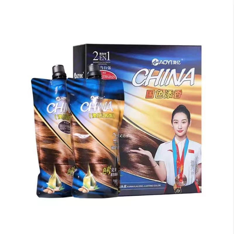 澳亿染发膏  咖啡色(一代棕师)