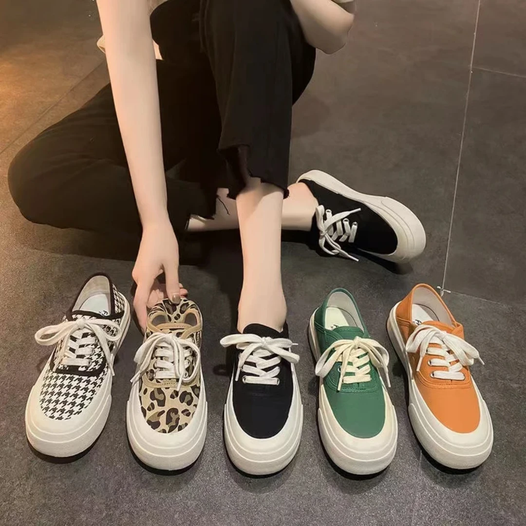 【一双鞋子换一个粉丝】夏季新款透气帆布鞋百搭P