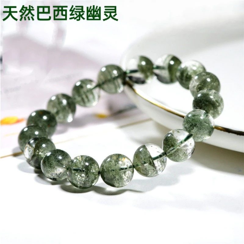 收藏级千层聚宝盆女满天星金发晶男招财礼品金发晶蜜蜡手串