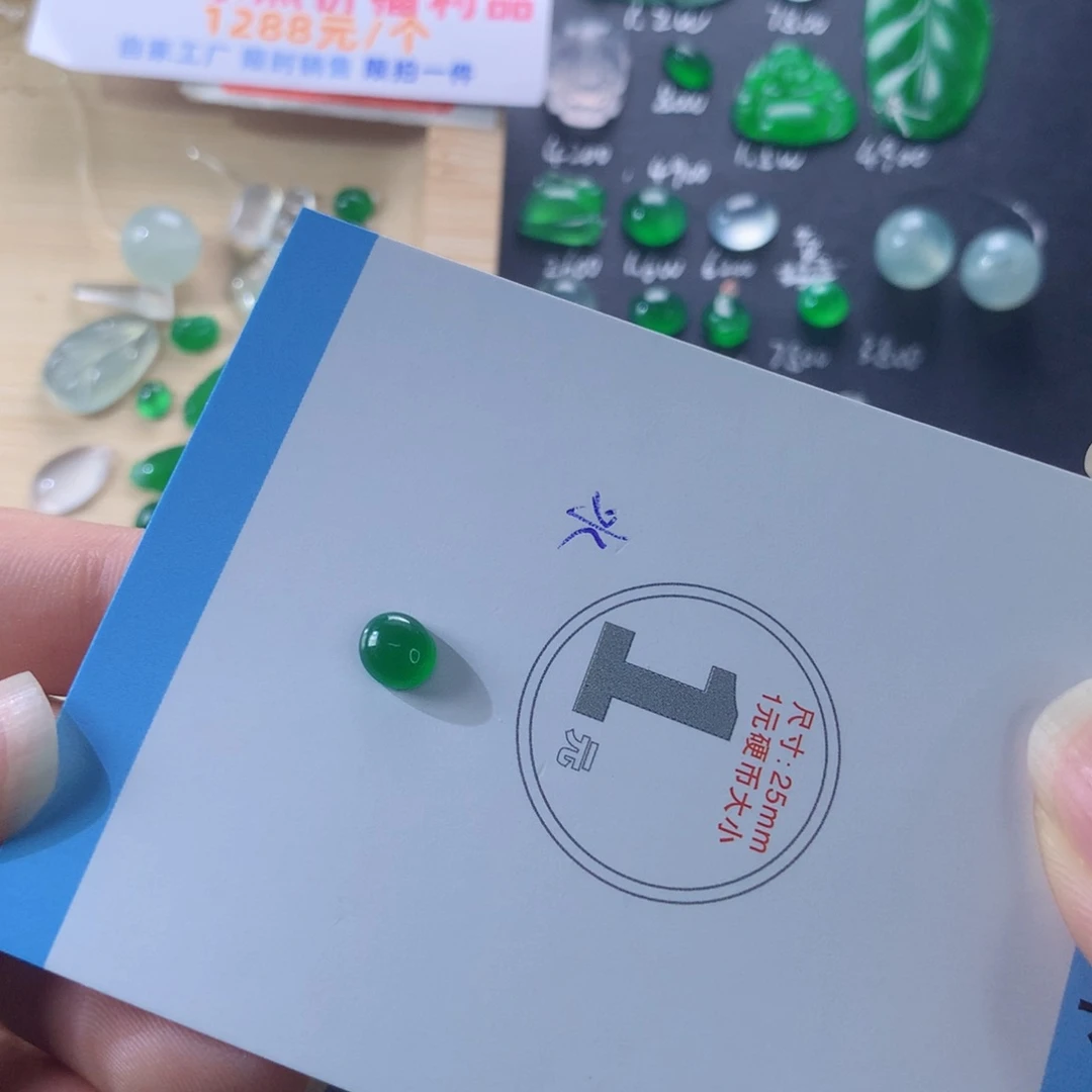 【闪购商品】翡翠颈饰未镶嵌蛋面