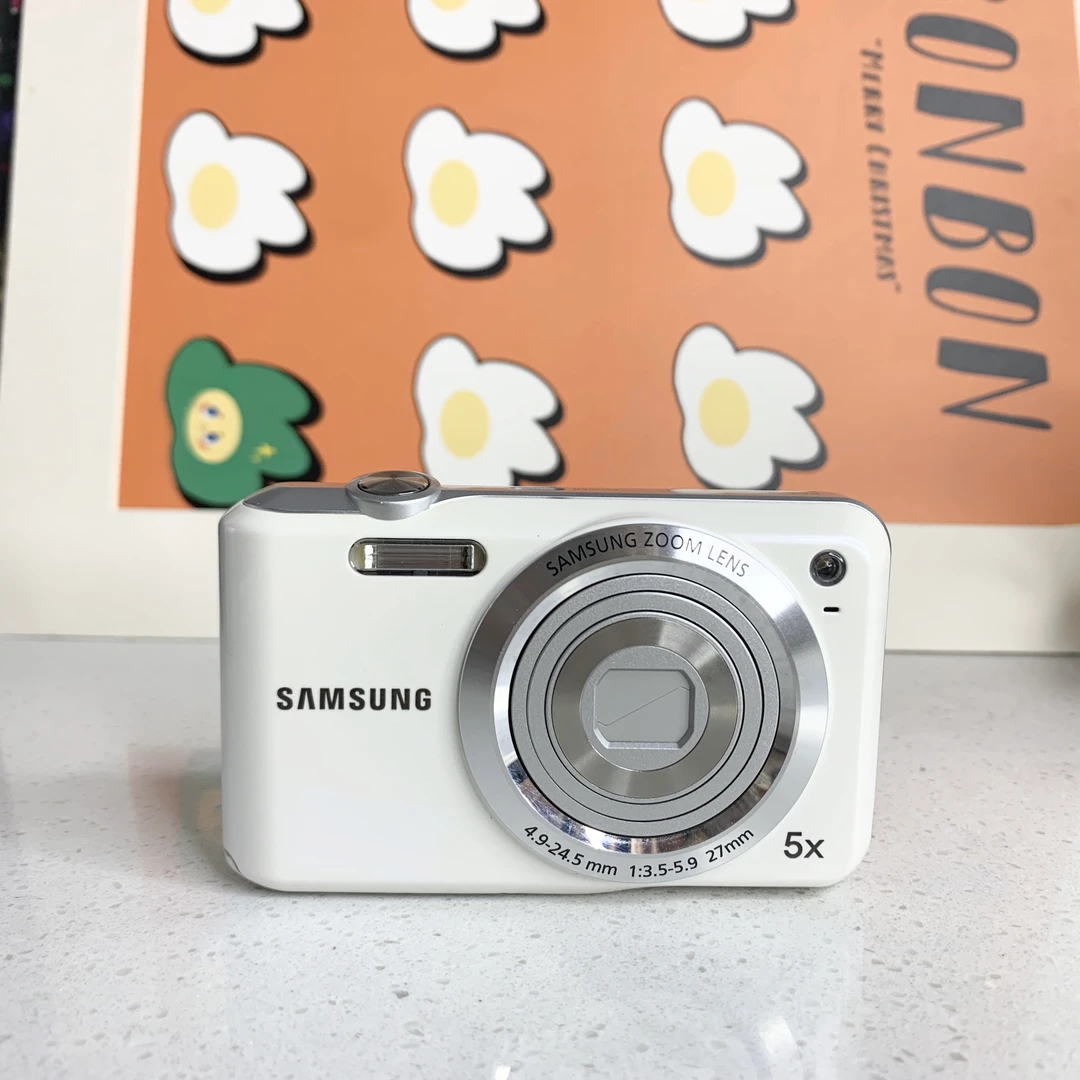 95新 Samsung/三星 Es65稀有奶白色1000万 5倍变焦光感冷白质感