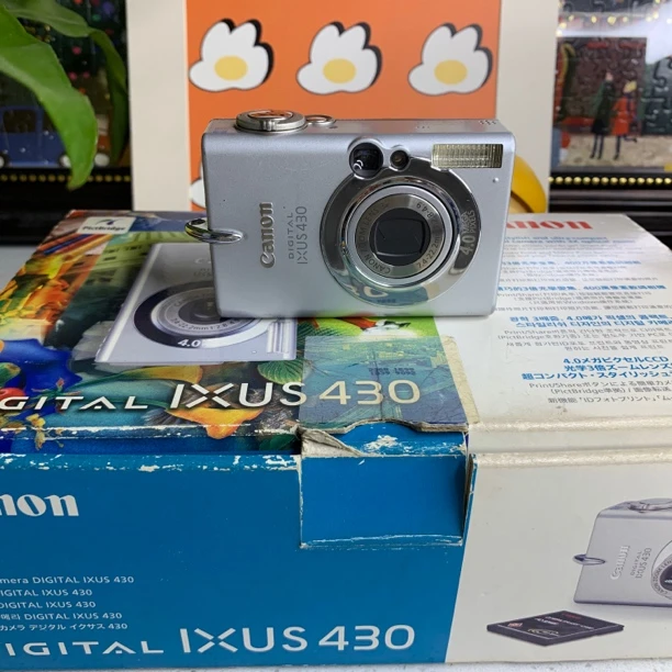 9新 Canon/佳能 ixus430原盒 500万像素3倍以上 人像复古冷白质感