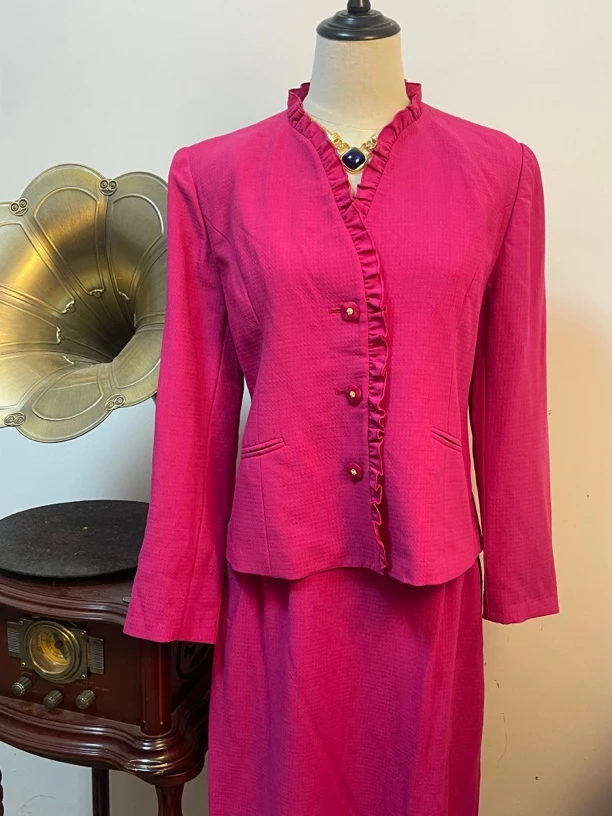 Vintage三宝古着半裙大衣