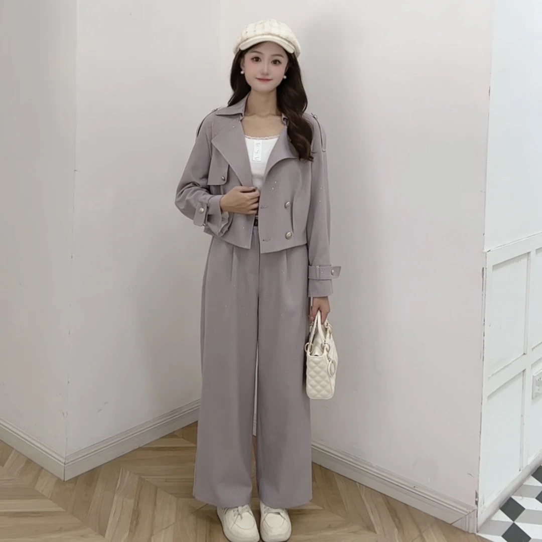 IEF/爱依服新款春季休闲上下套裤两件套4622-0001-0-9200