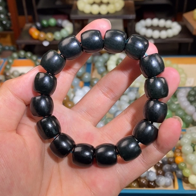 【闪购商品】和田玉手串未镶嵌卡14s