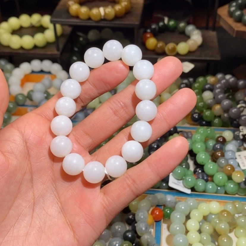 【闪购商品】和田玉手串未镶嵌X12