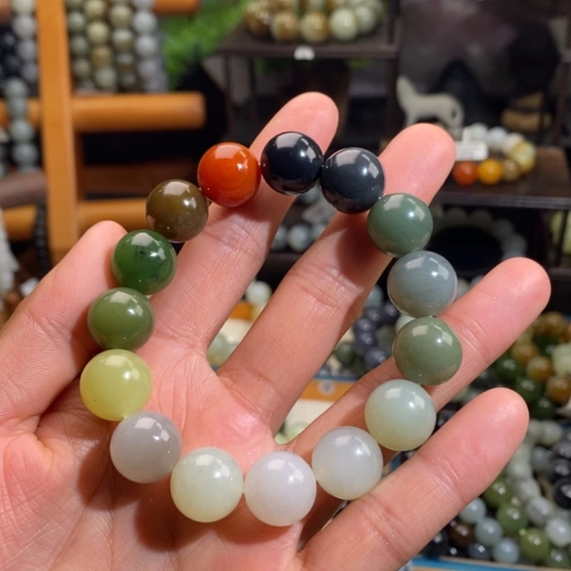 【闪购商品】和田玉手串未镶嵌X14