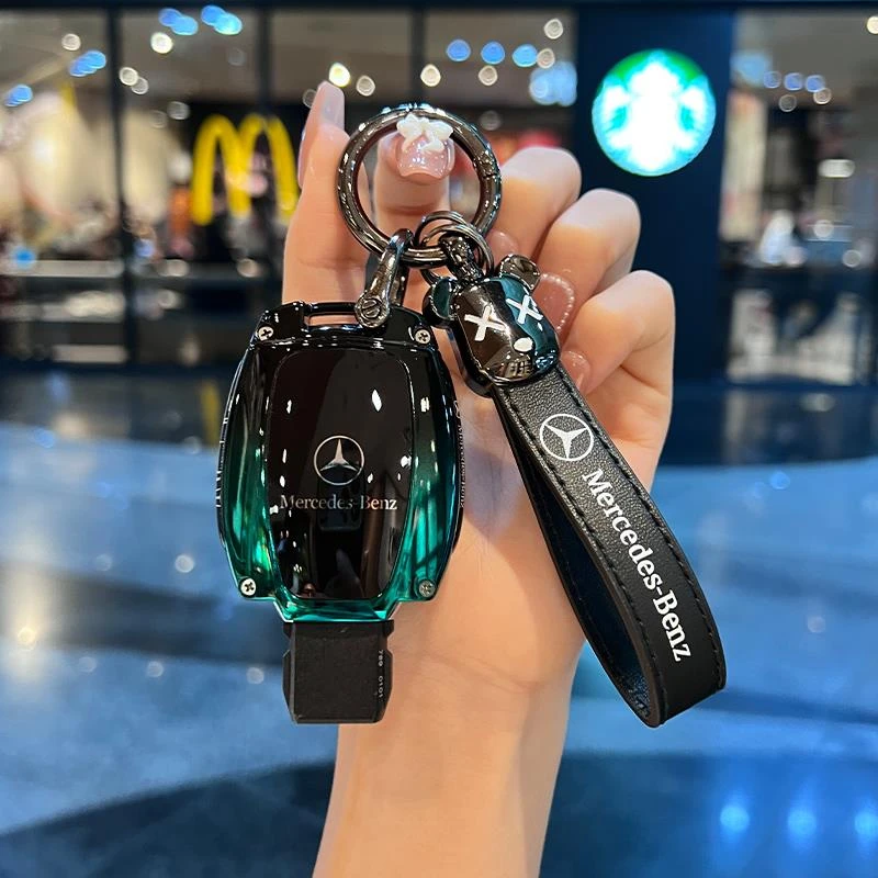 奔驰c200l钥匙套gla200扣b200车cla220壳c180l老a180女男glc260潮