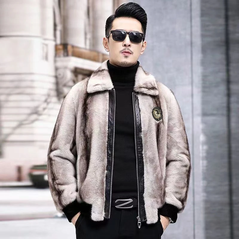 【粉丝☆福利】新款海宁高端雪域澜貂时尚都市外套—078