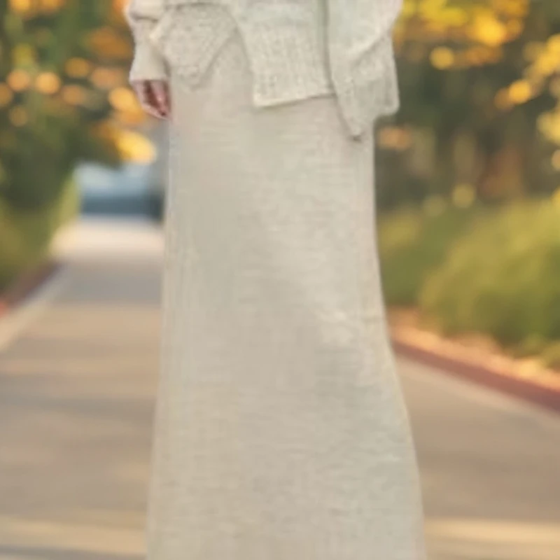 【南陈】轻奢秋季时尚新款名媛风裙日常新中式气质百搭小香半身裙女