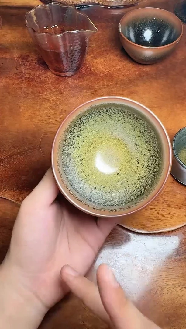 【闪购商品】茶盏建盏故事许杰龙窑柴烧37