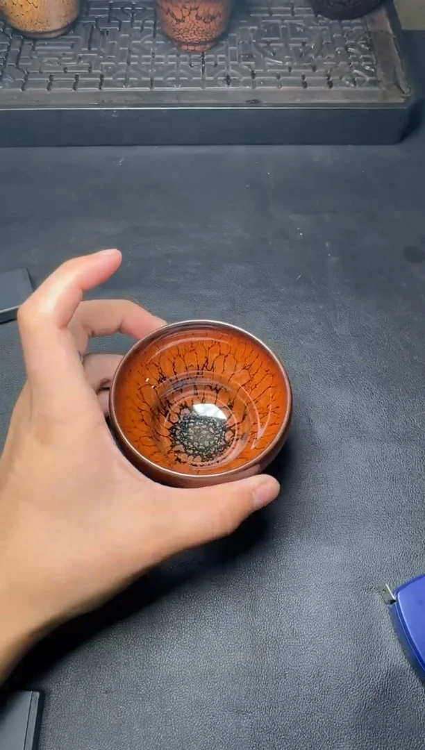 【闪购商品】茶盏建盏故事何定欣鹧鸪斑33